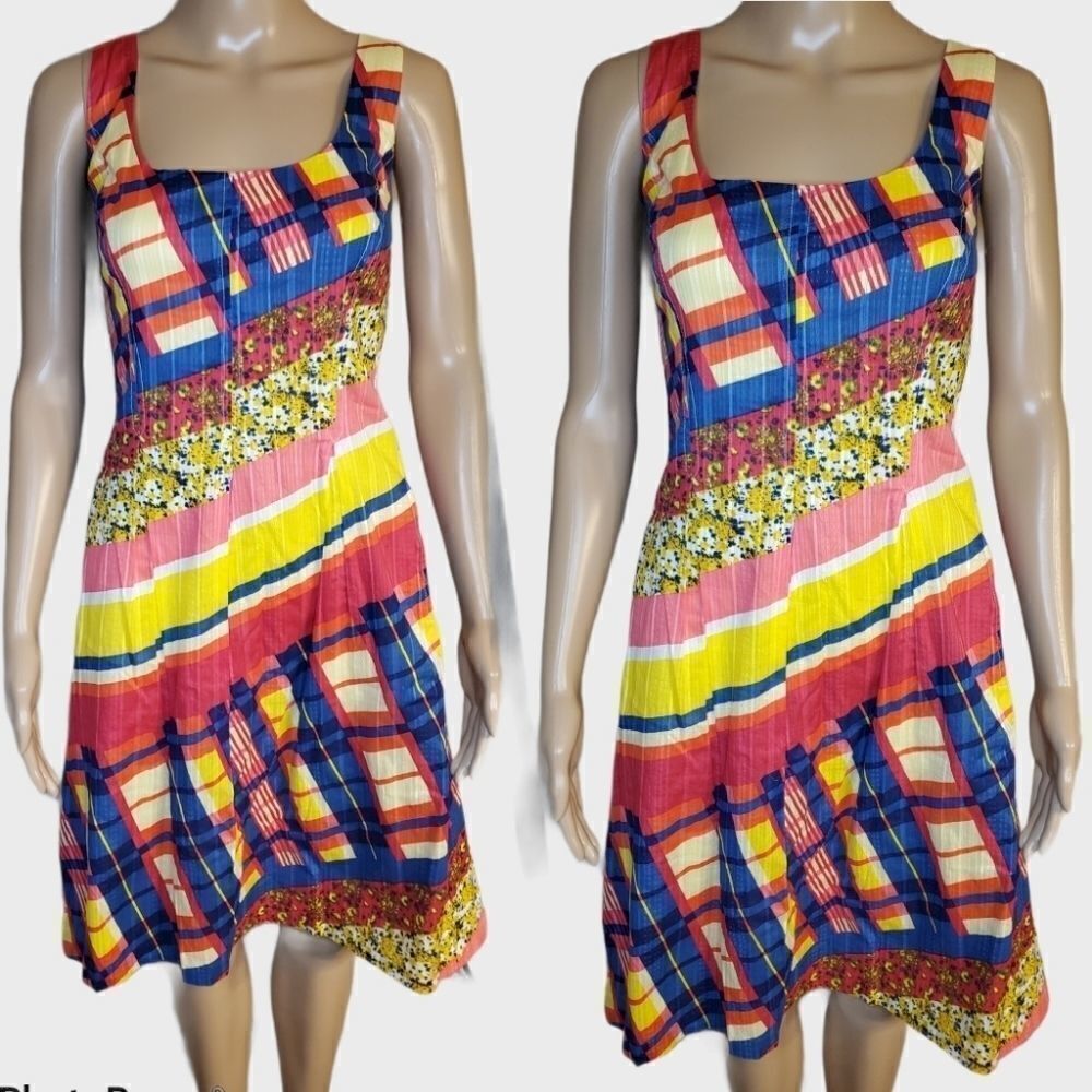 Nine WestMulticolor A-line casual dress
